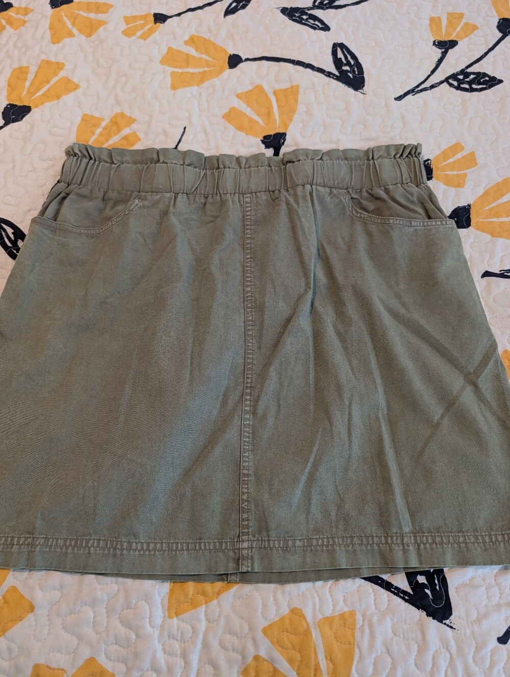 Jane & Delancey Forest Green Skirt Size L